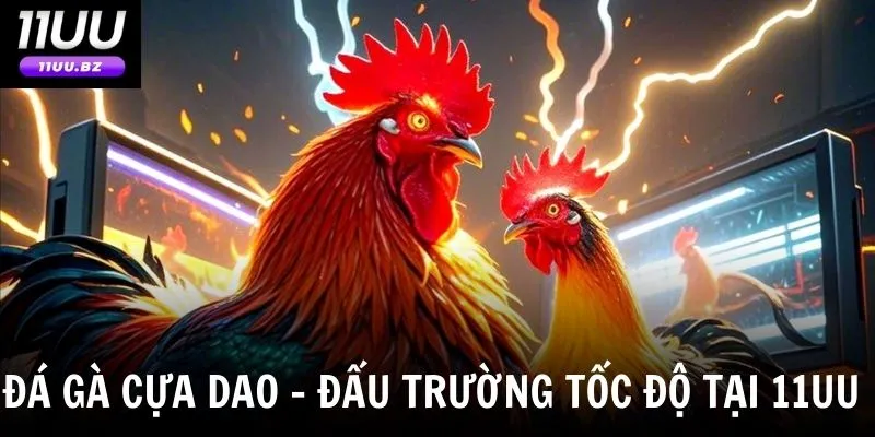 Đá Gà Cựa Dao - Đấu Trường Đỉnh Cao Và Bí Kíp Soi Kèo Bất Bại Tại 11uu